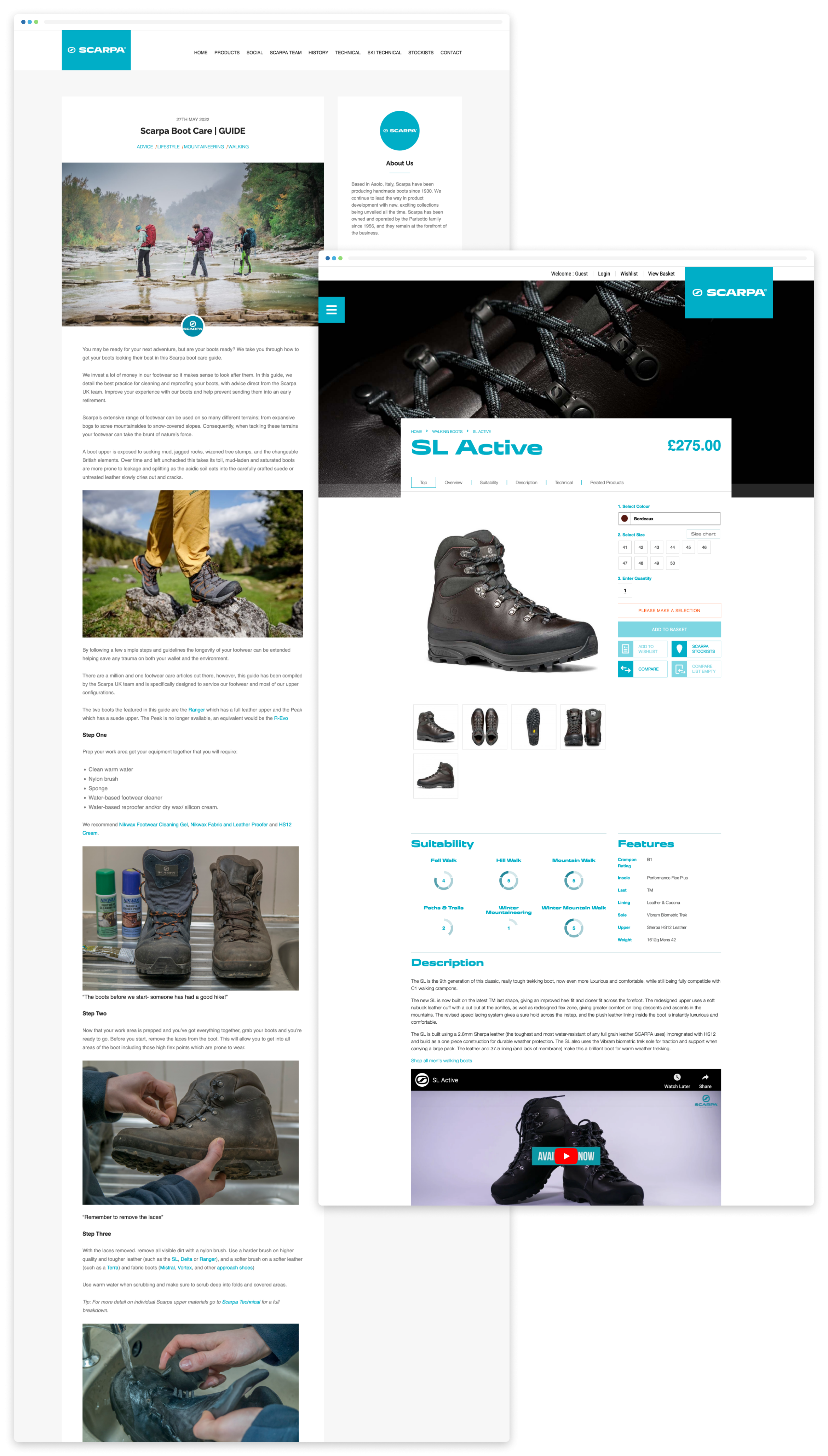 Scarpa Website Blog